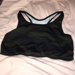 PINK camp sports bra